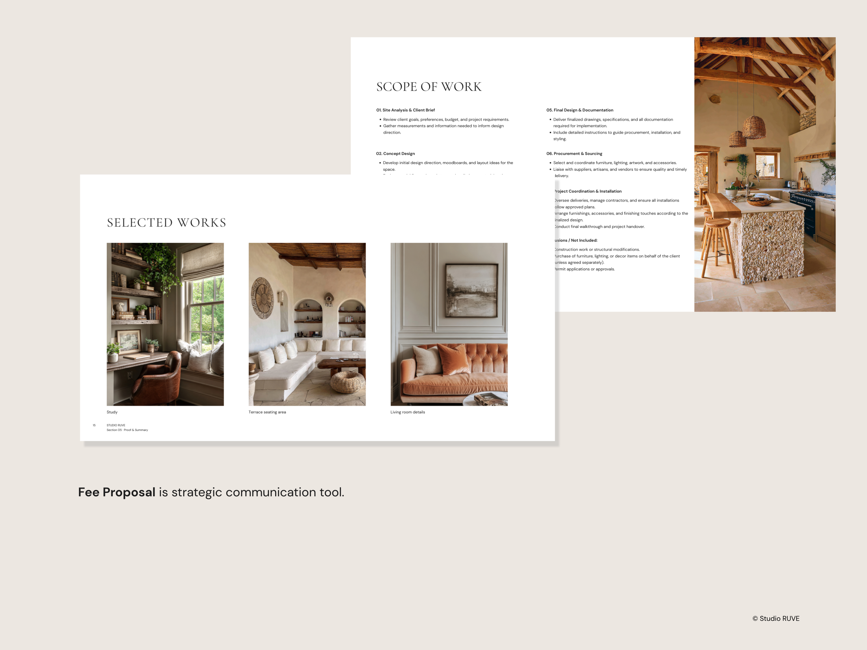 Fee Proposal Template