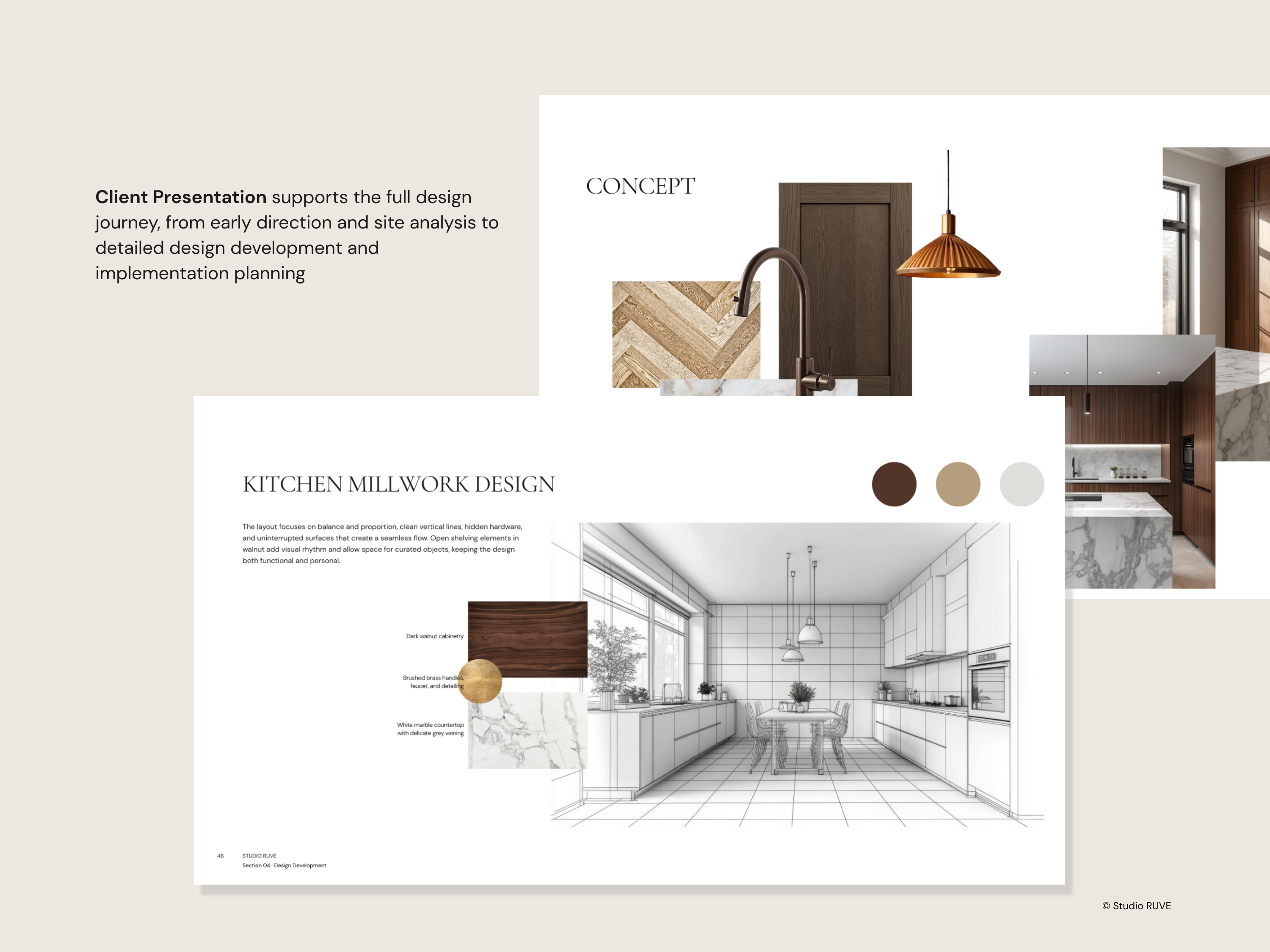 Client Presentation Template for Interior Designers