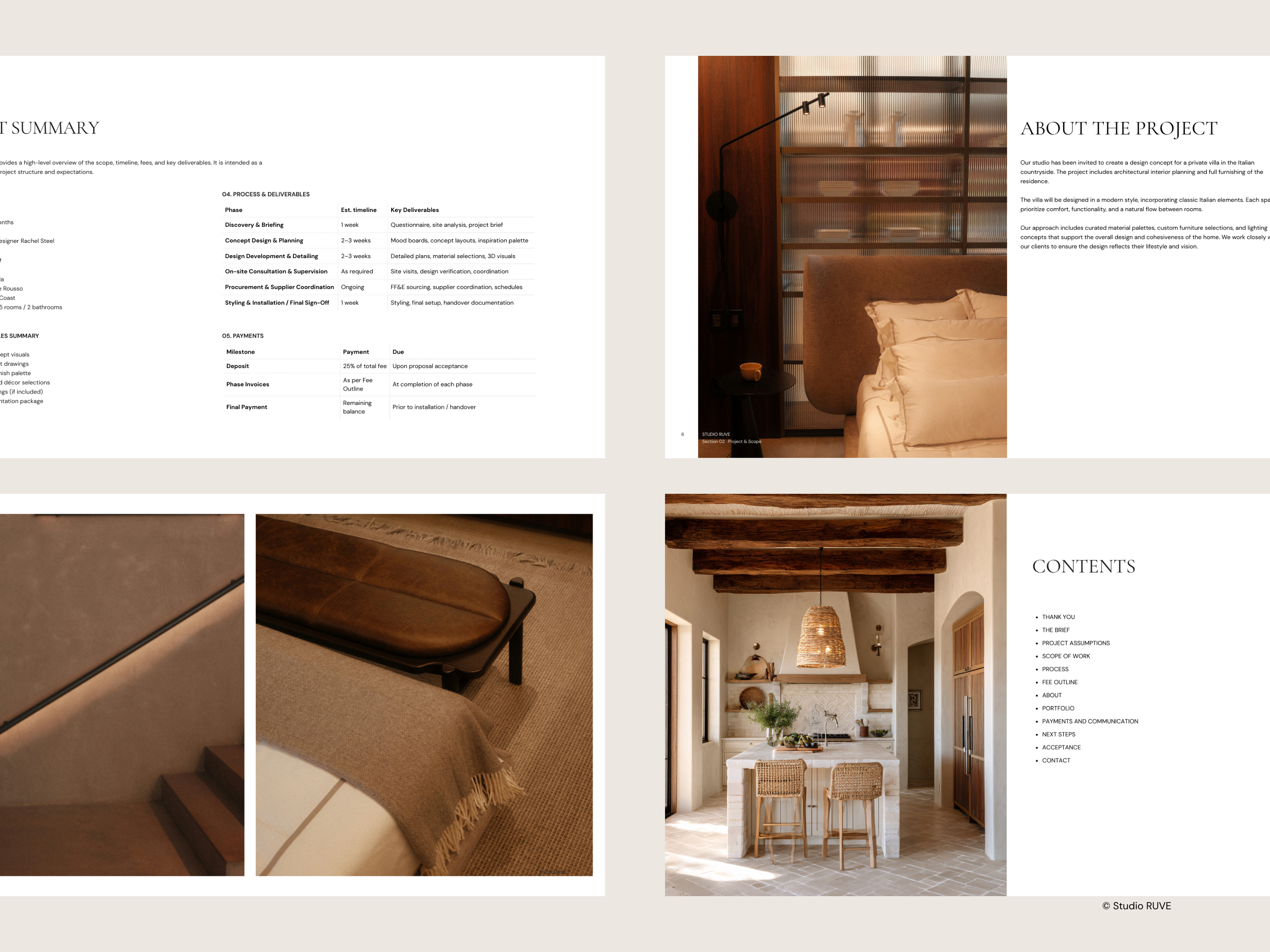 Fee Proposal Template