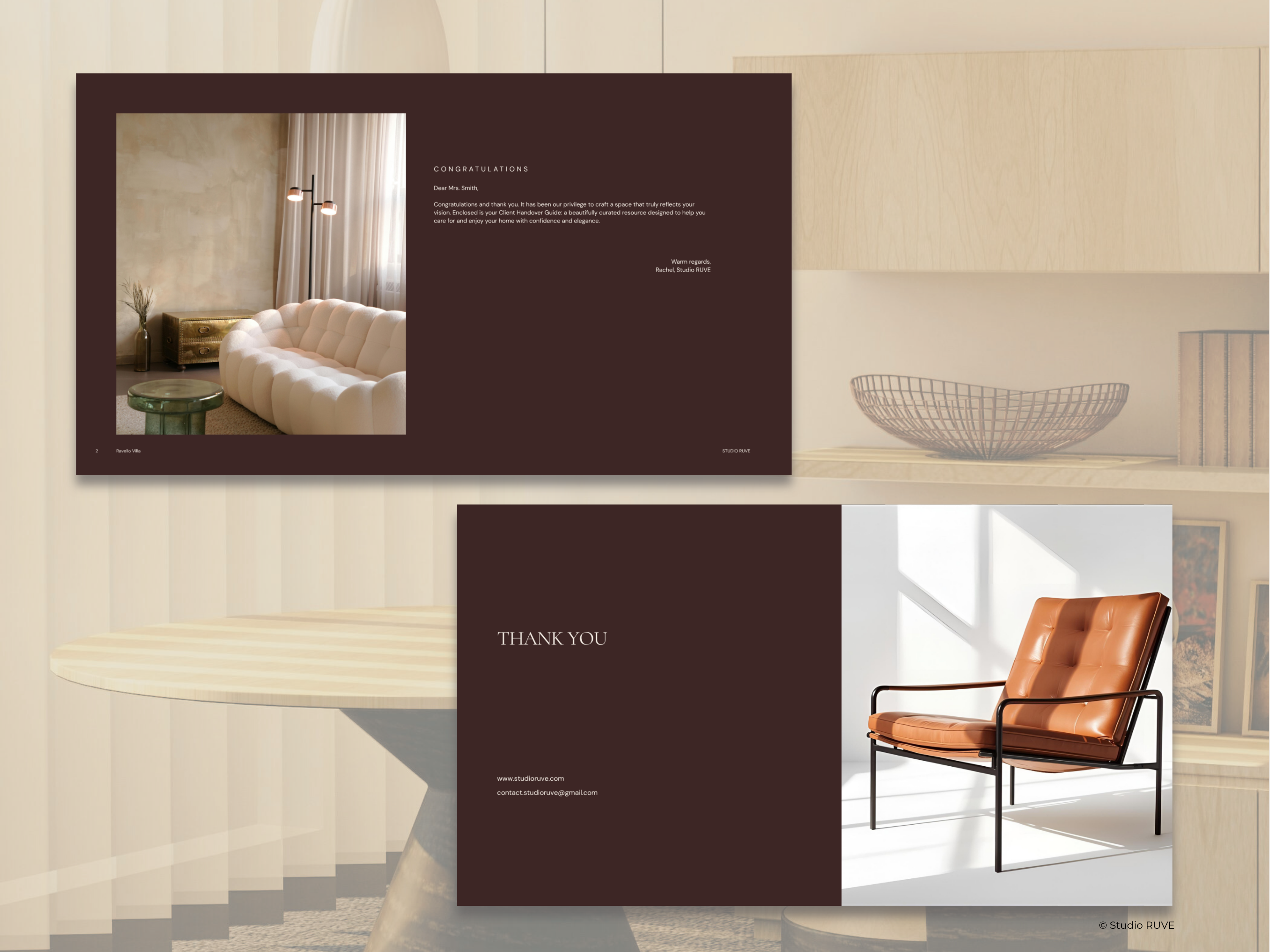 Client Handover and Care Guide Template