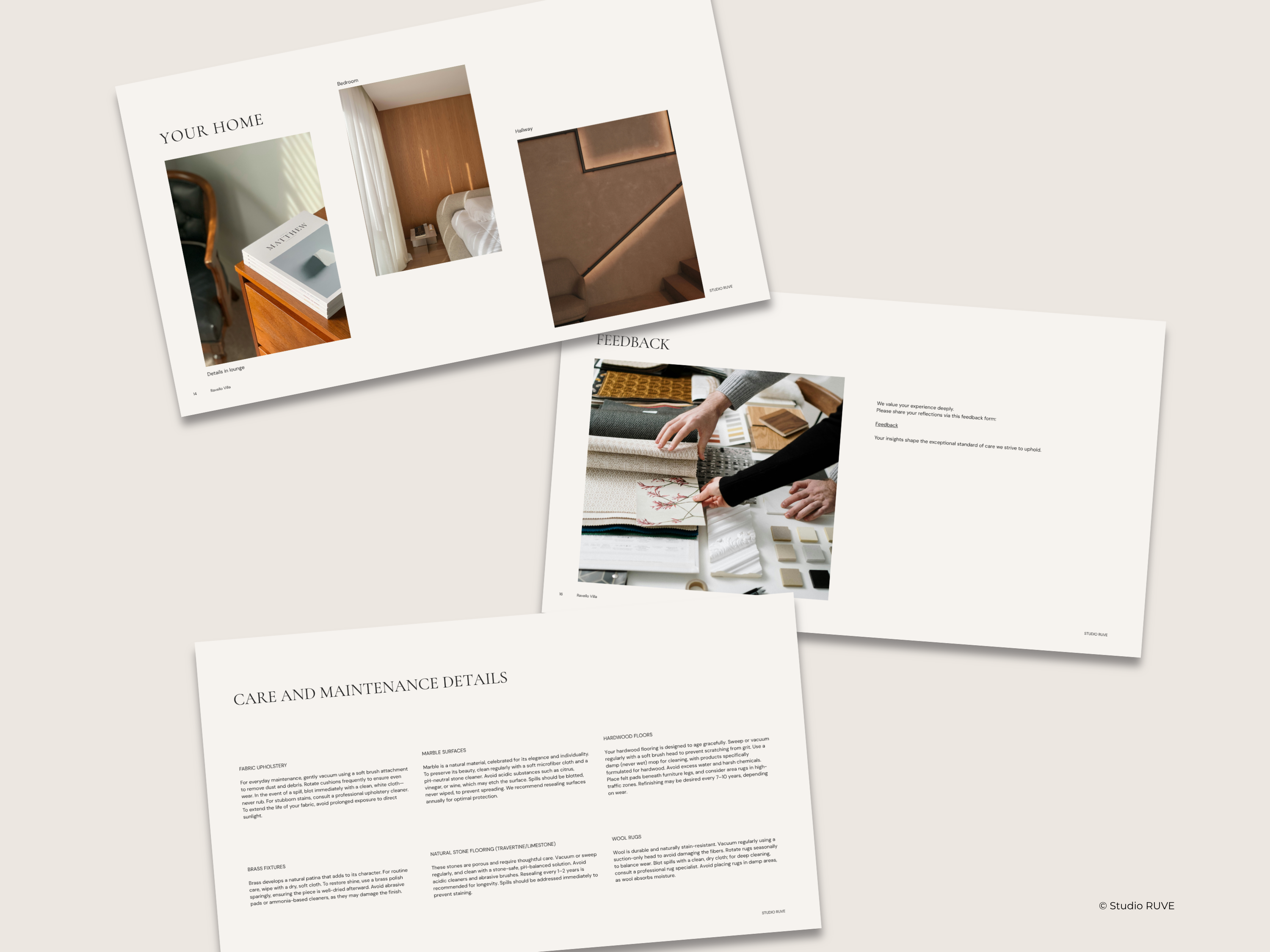 Client Handover and Care Guide Template