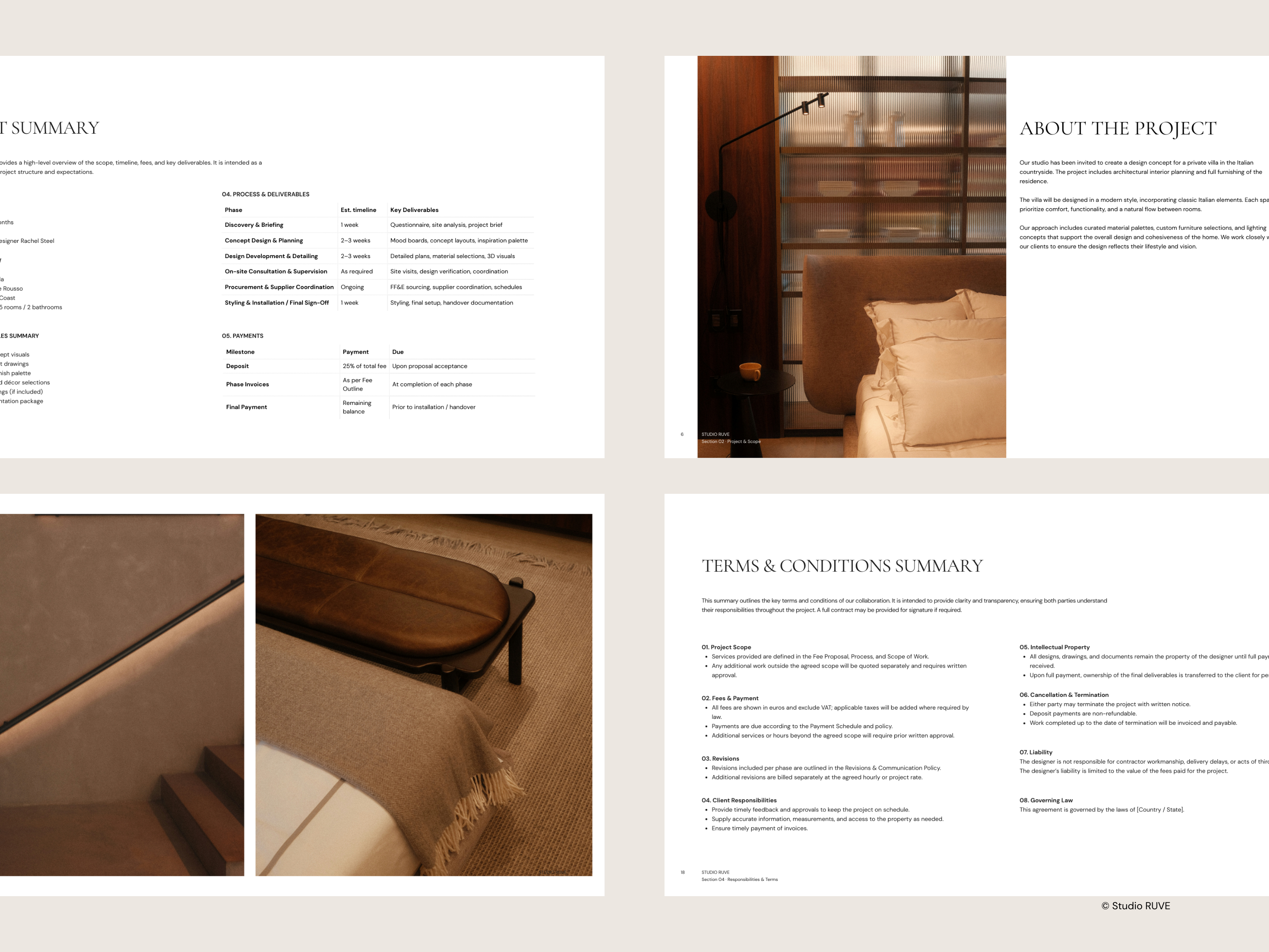 Fee Proposal Template